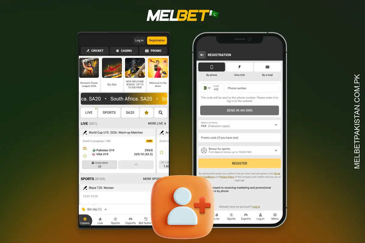 Live sports streaming in the Melbet app